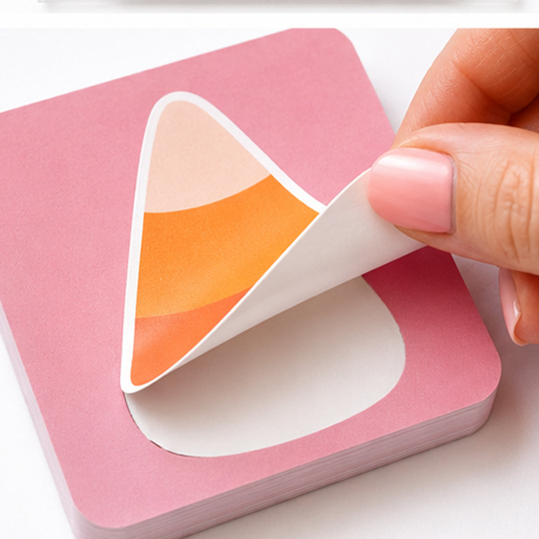 Candy Corn Peel & Stick Notes